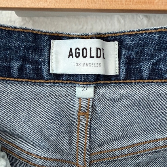 Agolde Dame Wide Leg Jeans - Picture 3 of 4